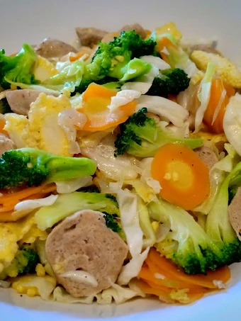 Cara Mudah Menyiapkan Resep Capcay baso keto yang Bisa Manjain Lidah Anti Ribet, Bikin Ngiler