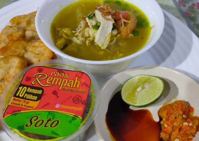 Soto ayam rempah