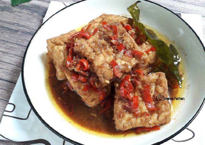 Resep Sayur Tahu Jamlang Khas Cirebon Oleh Mama Fathan Cookpad