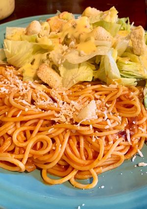 Una foto de Spaghetti a mi estilo