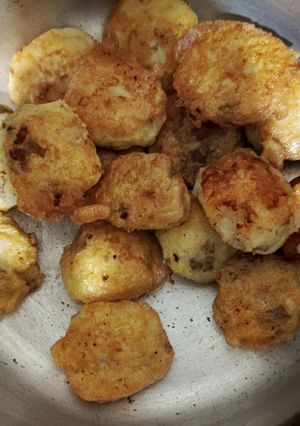 Una foto de Tortitas de papa fáciles