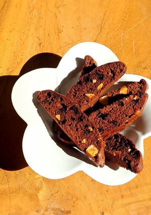 Foto resep Coklat Biscotti (Double bake cookies)
