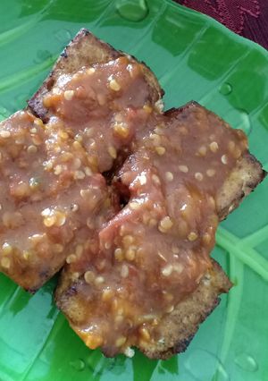 Foto resep 34. Tahu Penyet Sambal Terasi Vegetarian