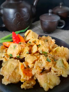 Foto resep Tahu kremes telur asin