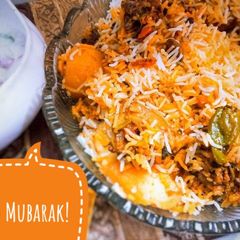 A picture of Chicken Biryani!.