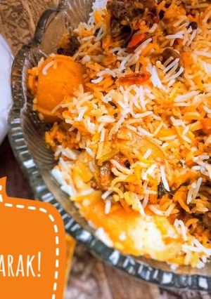 A picture of Chicken Biryani!.
