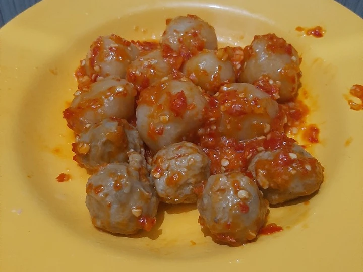 Langkah Mudah untuk Membikin Resep Pentol mercon ala ala yang Bikin Ngiler Anti Ribet, Mantap Sekali