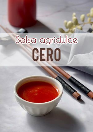 Una foto de Salsa agridulce “CERO”