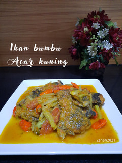 Foto resep Ikan Bumbu Acar Kuning