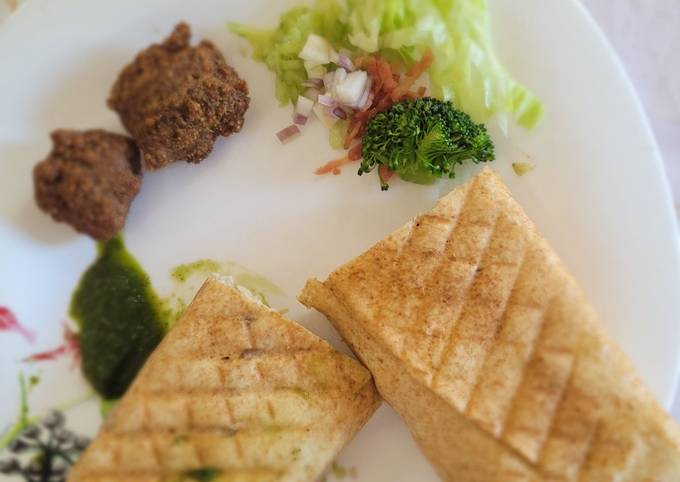 How to Prepare Perfect Falafel roll