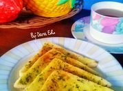 Gambar garlic bread teflon