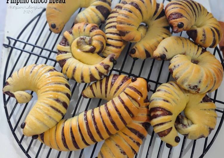 Langkah Mudah untuk Membuat Filipino choco bread, Enak Banget