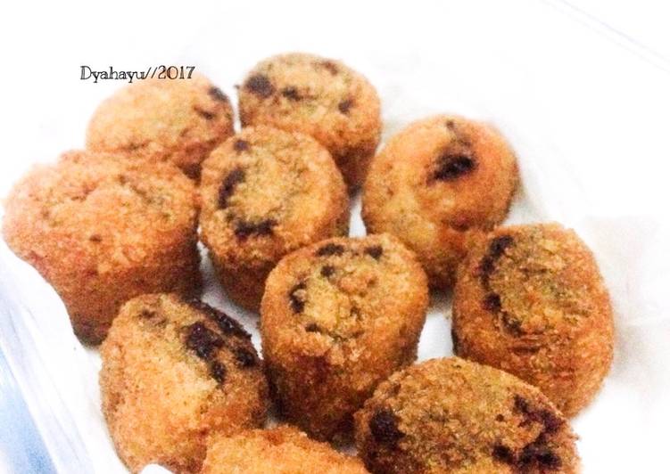 Crispy Roll coklat roti tawar