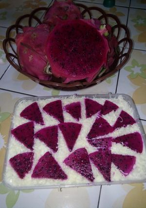 Foto resep Stuup roti buah naga