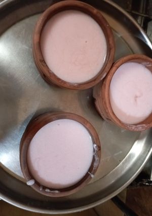 صورة لوصفة مهلبية بالفراولة