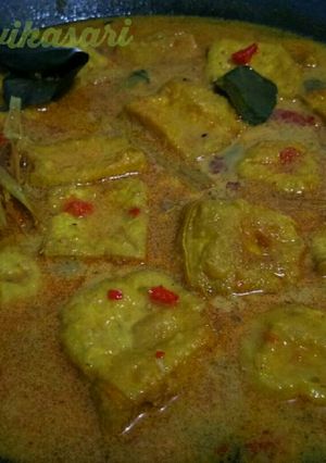 Foto resep Sayur Tahu Kari