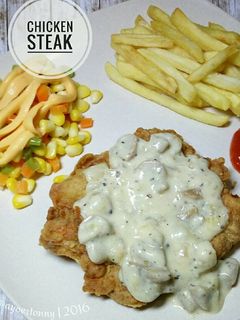 Foto resep Creamy mushroom sauce