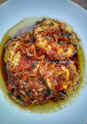 Foto resep Telur goreng pedas manis
