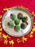 Quick, easy and healthy dessert Paan Modak for Ganpati Bapa