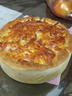 蛋糕造型的熱狗麵包 的食譜成品照片