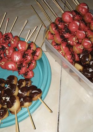 Foto resep "Sate Donat Kentang Singkong" murah jadi banyak + step by step