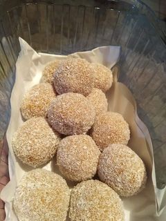 Una foto de Cocadas de bizcocho