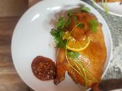 A picture of butter garlic sauce chicken