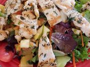 Gambar appetizer hidangan western apel