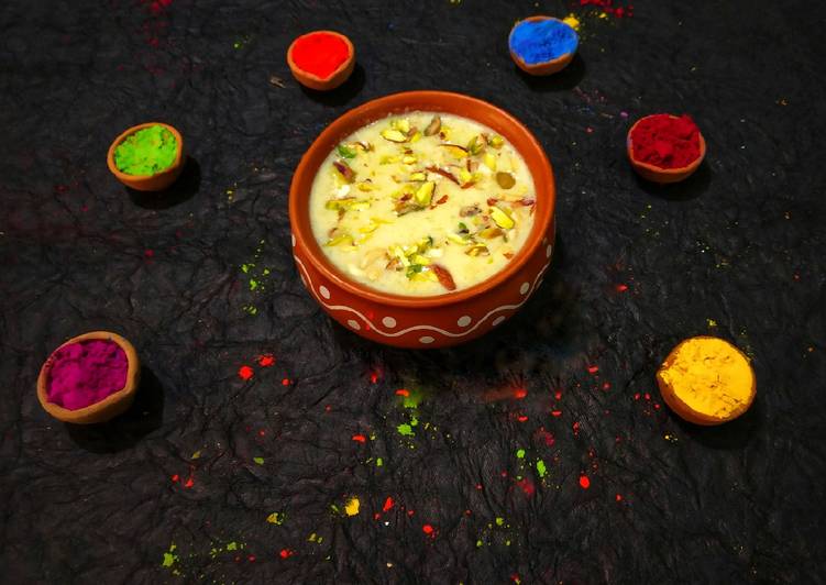 Easiest Way to Prepare Perfect Thandai Phirni