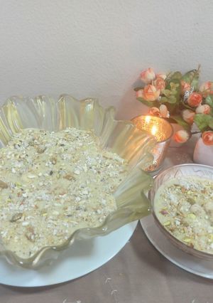 A picture of Makhane ki kheer.