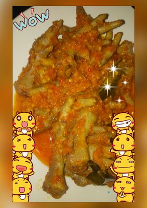 Foto resep Ceker setan mercon