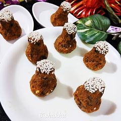 Multigrain Dates Modak A picture of Multigrain Dates Modak.