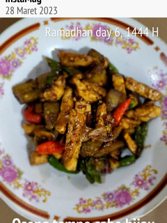 Foto resep Oseng tempe cabe hijau