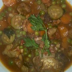 A picture of Beef stew.