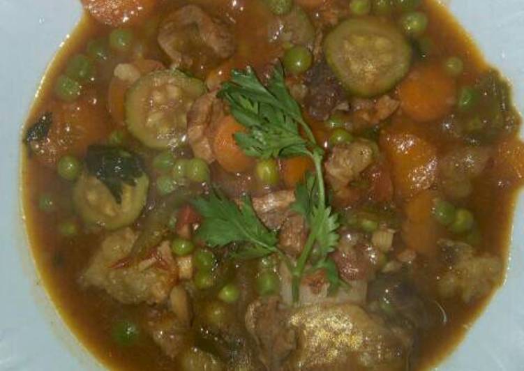 Steps to Prepare Perfect Beef stew