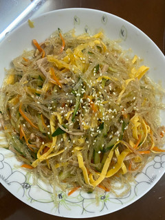 涼拌洋菜絲(蛋素) 的食譜成品照片