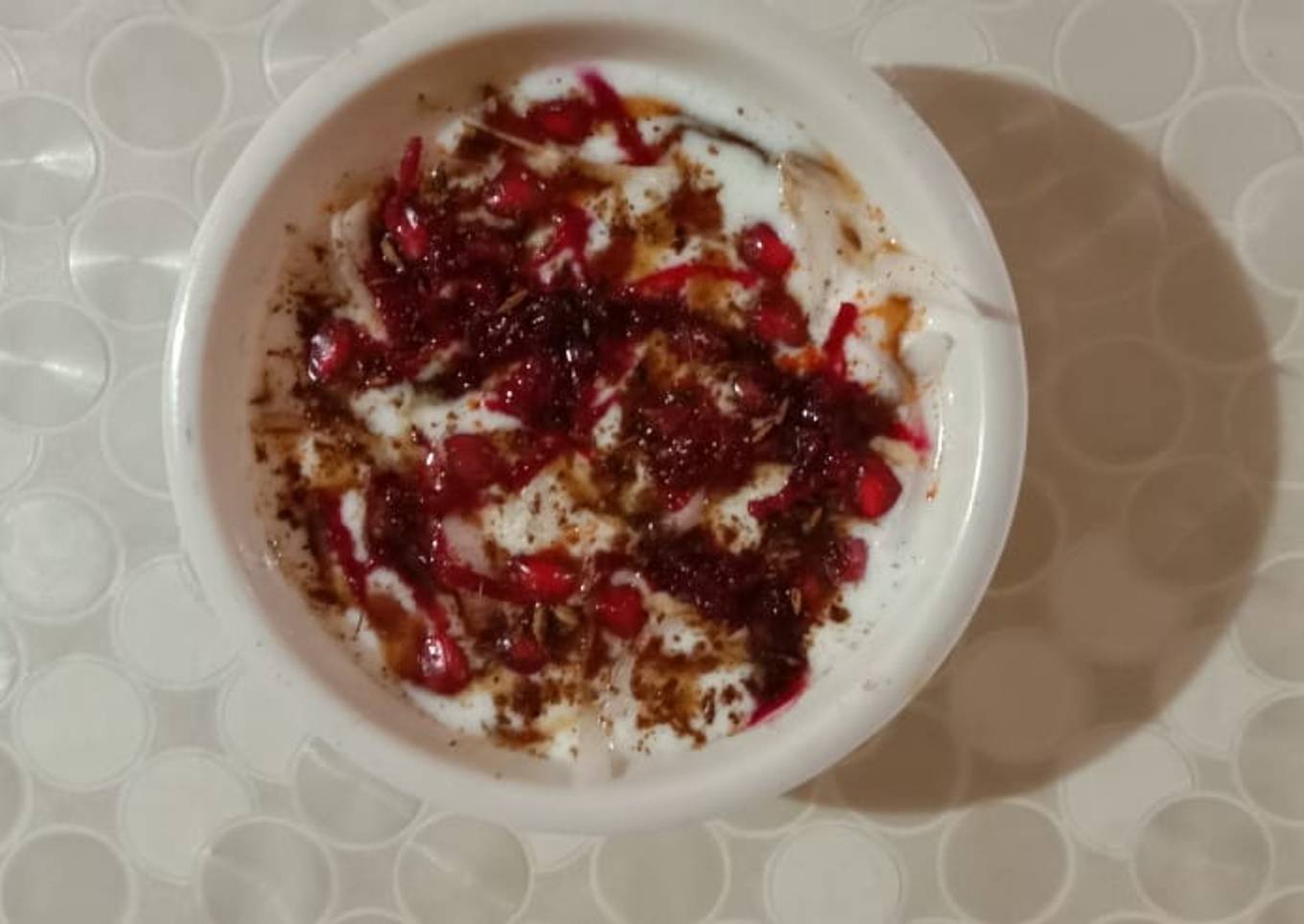 Healthy raita