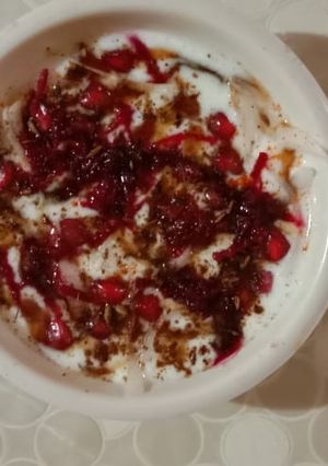 A picture of Healthy raita.
