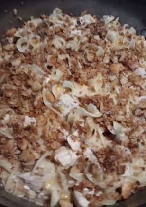 A picture of Stovetop Chicken Noodle Casserole.