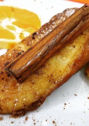 Una foto de Torrijas de vino blanco
