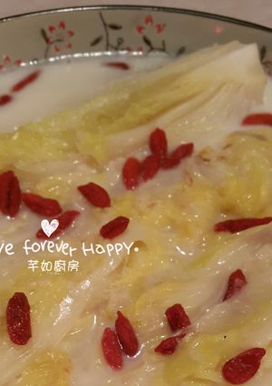 上海菜 ~ 奶油津白 的食譜成品照片