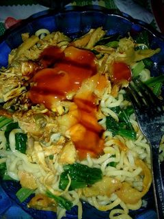 Foto resep Mie ayam suwir "yamur" aka ayam jamur