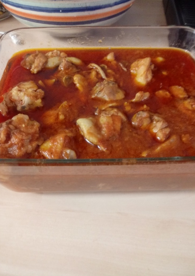 Una foto de Pollo con tomate 🍅