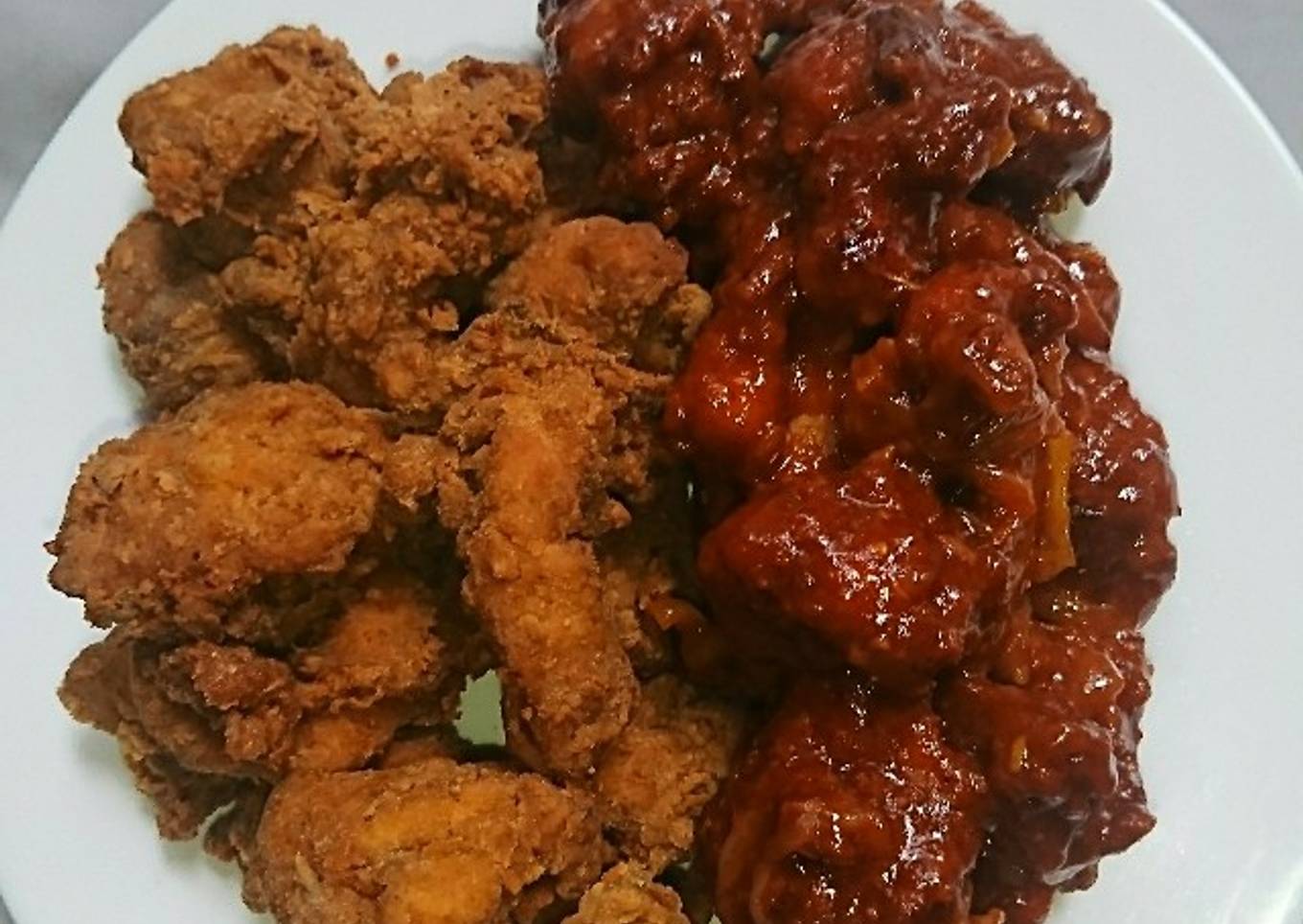 Spicy Fire Chiken dan Original Fried Chiken