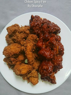 Foto resep Spicy Fire Chiken dan Original Fried Chiken