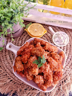 Foto resep Chicken Cornflakes Mayo Cucumber Sauce