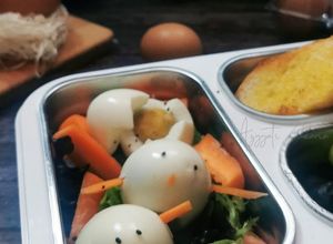 Gambar Bento Telur Rebus