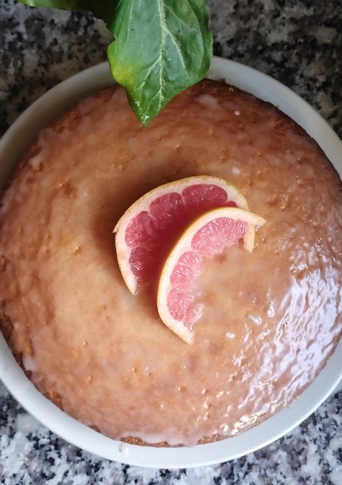 Una foto de Budín de Pomelo