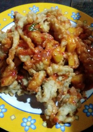 Foto resep Jamur crispy saus padang