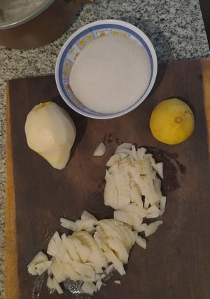 Una foto de Dulce de pera